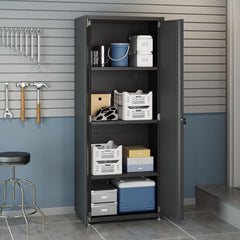Fortress 6-Piece Garage Set in Charcoal Grey - Ornate Home