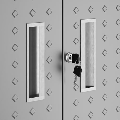 Fortress 6-Piece Garage Set in Grey - Ornate Home