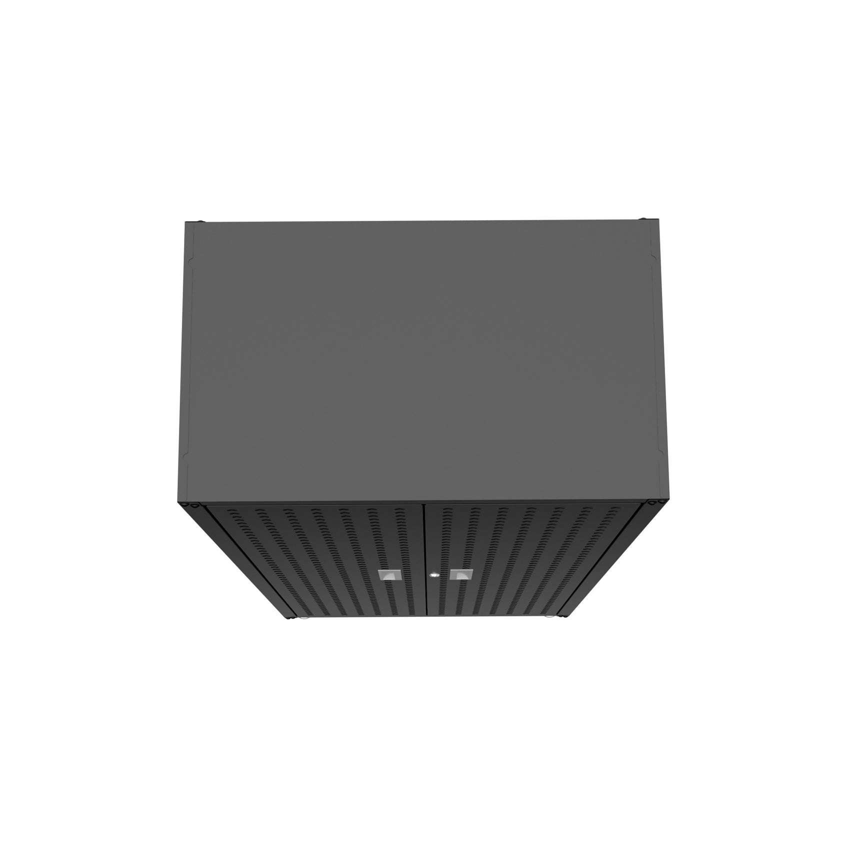 Fortress 74.8" Tall Garage Cabinet in Charcoal Grey - Ornate Home