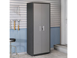 Fortress 74.8" Tall Garage Cabinet in Grey - Ornate Home