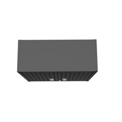 Fortress Floating Garage Cabinet in Charcoal Grey - Ornate Home