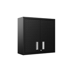 Fortress Floating Garage Cabinet in Charcoal Grey - Ornate Home