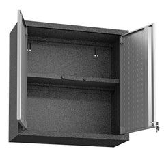 Fortress Floating Garage Cabinet in Grey - Ornate Home