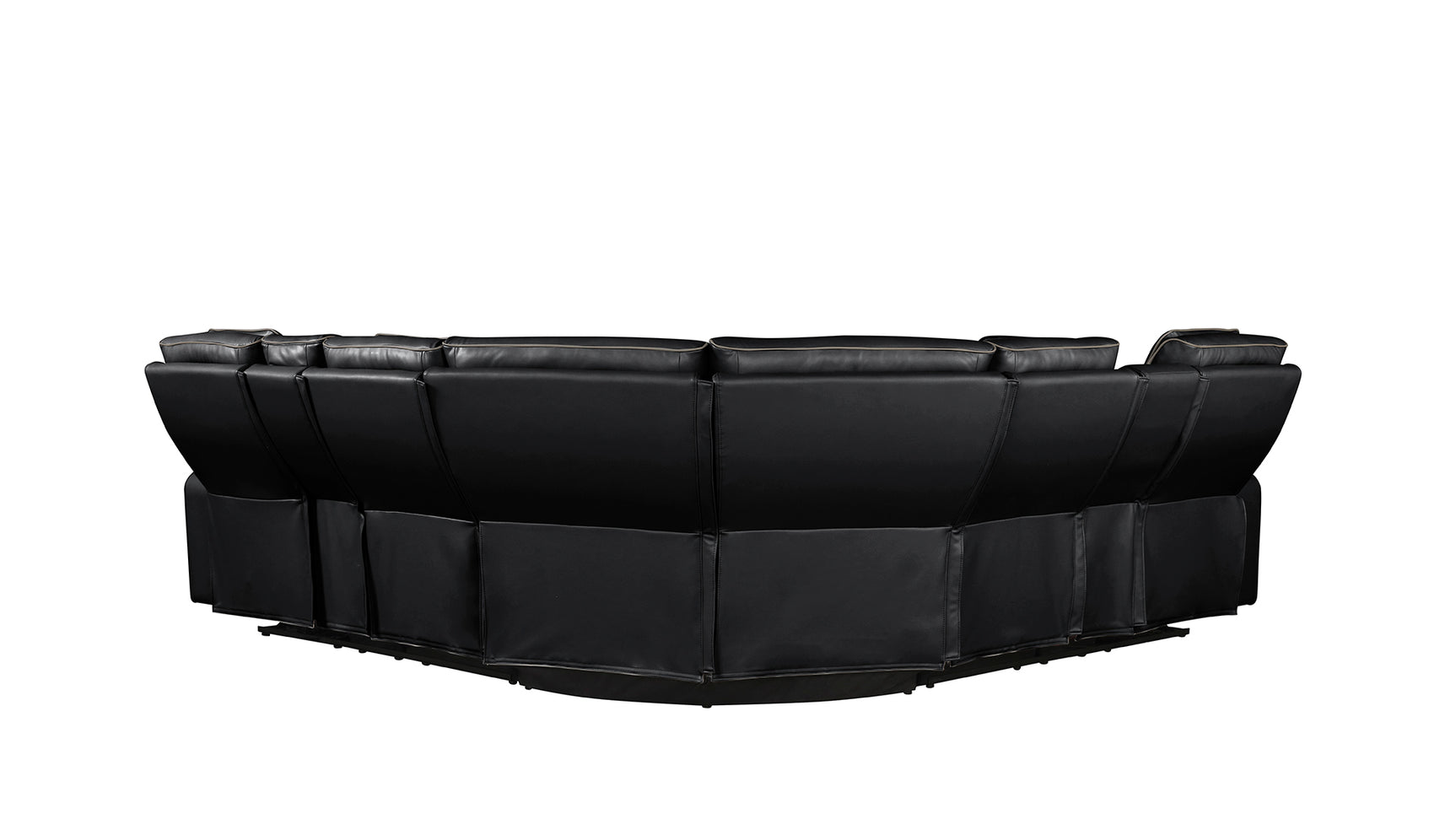 Fortuner Black Sectional - Ornate Home
