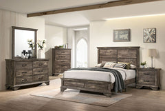 Fortworth Gray Nightstand - Ornate Home