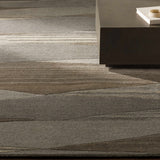 Forum Taupe Modern Wool Rug - Ornate Home