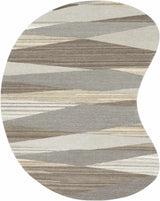 Forum Taupe Modern Wool Rug - Ornate Home
