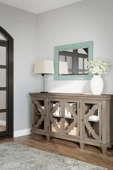 Fossil Ridge Gray Accent Cabinet (Online Special Price) - Ornate Home