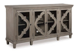 Fossil Ridge Gray Accent Cabinet (Online Special Price) - Ornate Home