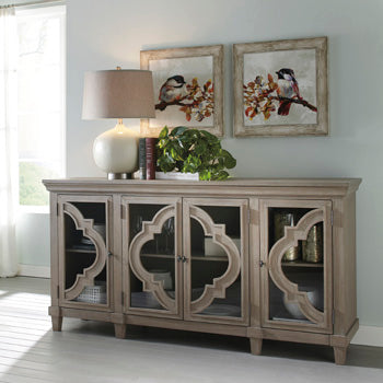Fossil Ridge Gray Accent Cabinet (Online Special Price) - Ornate Home