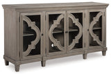 Fossil Ridge Gray Accent Cabinet (Online Special Price) - Ornate Home