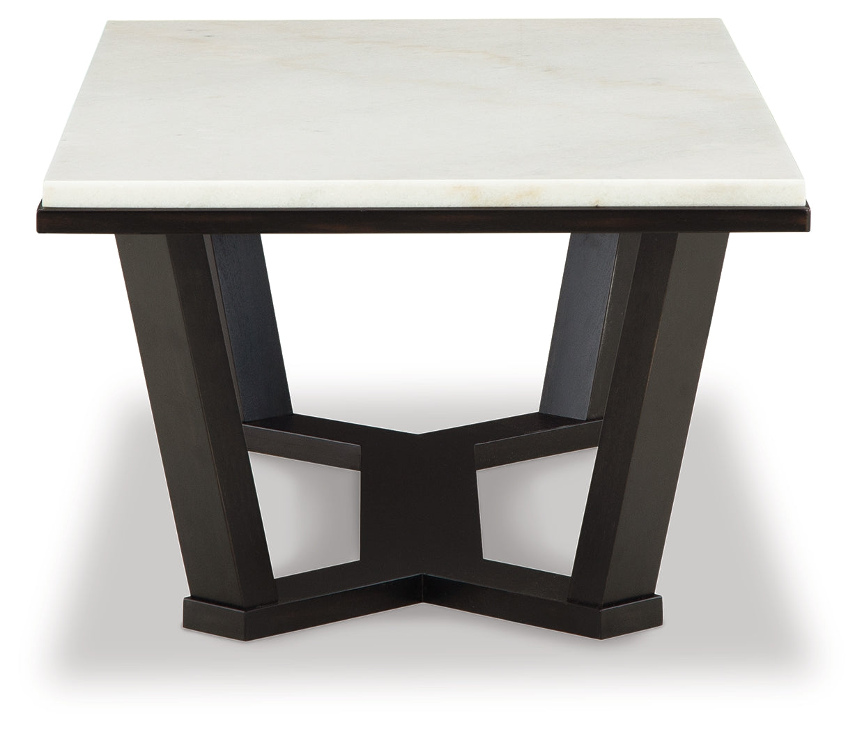 Fostead White/Espresso Coffee Table - Ornate Home