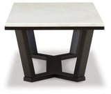 Fostead White/Espresso Coffee Table and 2 Ends (Online Special Price) - Ornate Home
