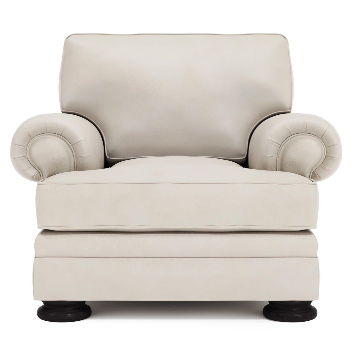 Foster Beige Chair Without Pillows & Nails - Ornate Home