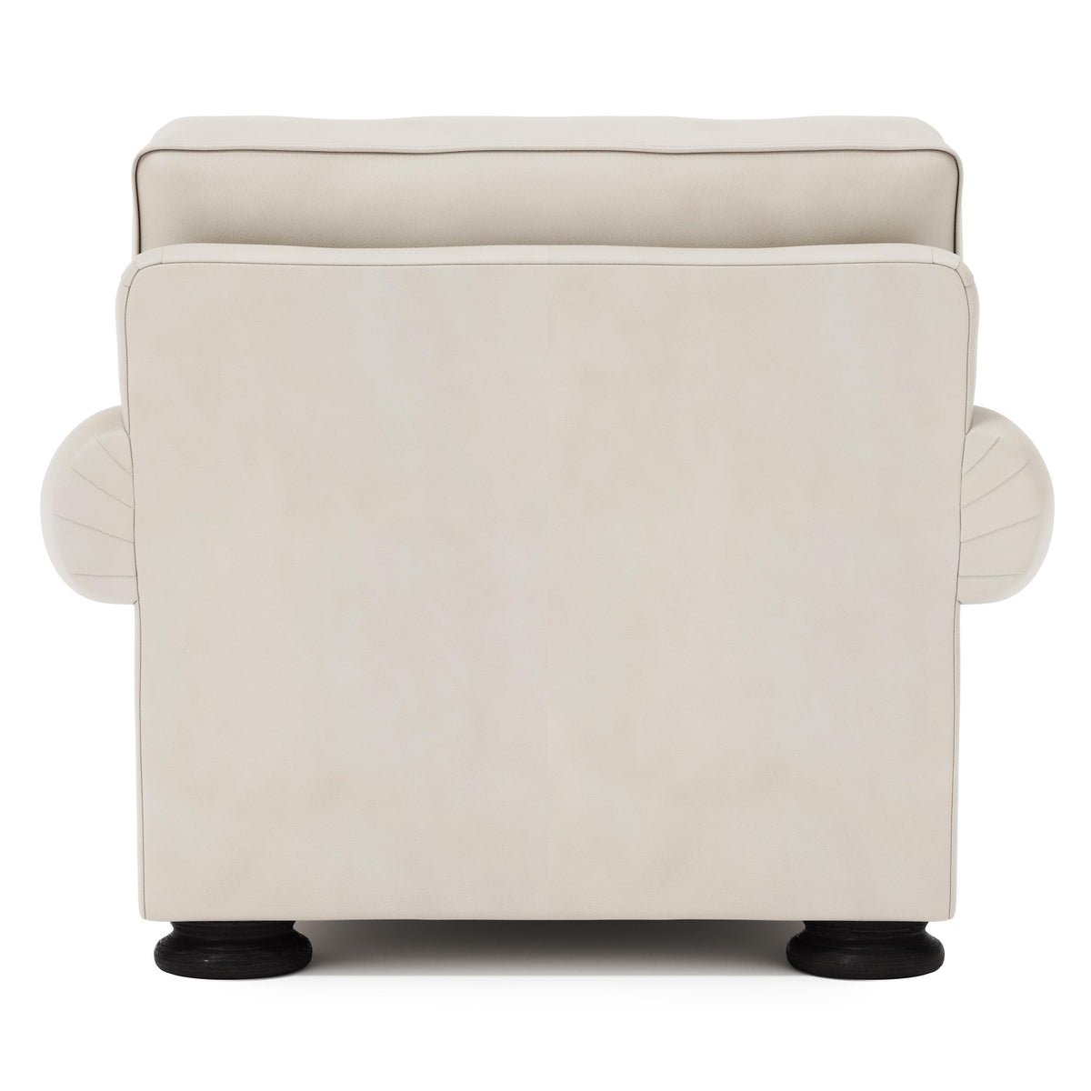 Foster Beige Chair Without Pillows & Nails - Ornate Home