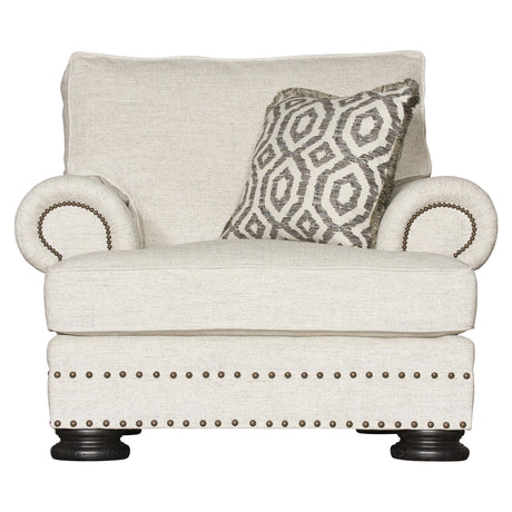 Foster Beige/Tan Fabric Chair - Ornate Home