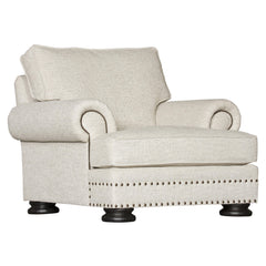 Foster Beige/Tan Fabric Chair - Ornate Home