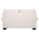 Foster Beige/Tan Fabric Loveseat - Ornate Home