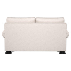 Foster Beige/Tan Fabric Loveseat - Ornate Home