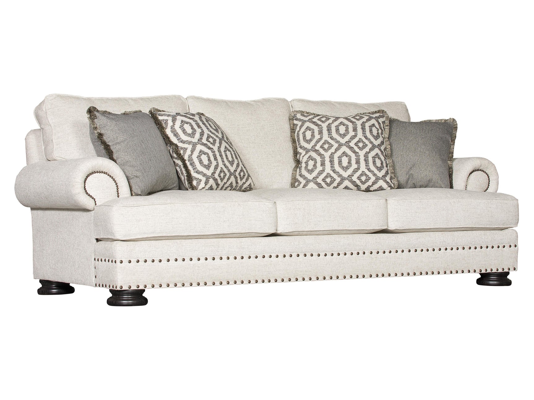 Foster Beige/Tan Fabric Sofa - Ornate Home