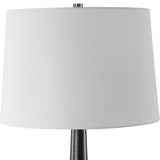 Foster Black Glaze Table Lamp - Ornate Home