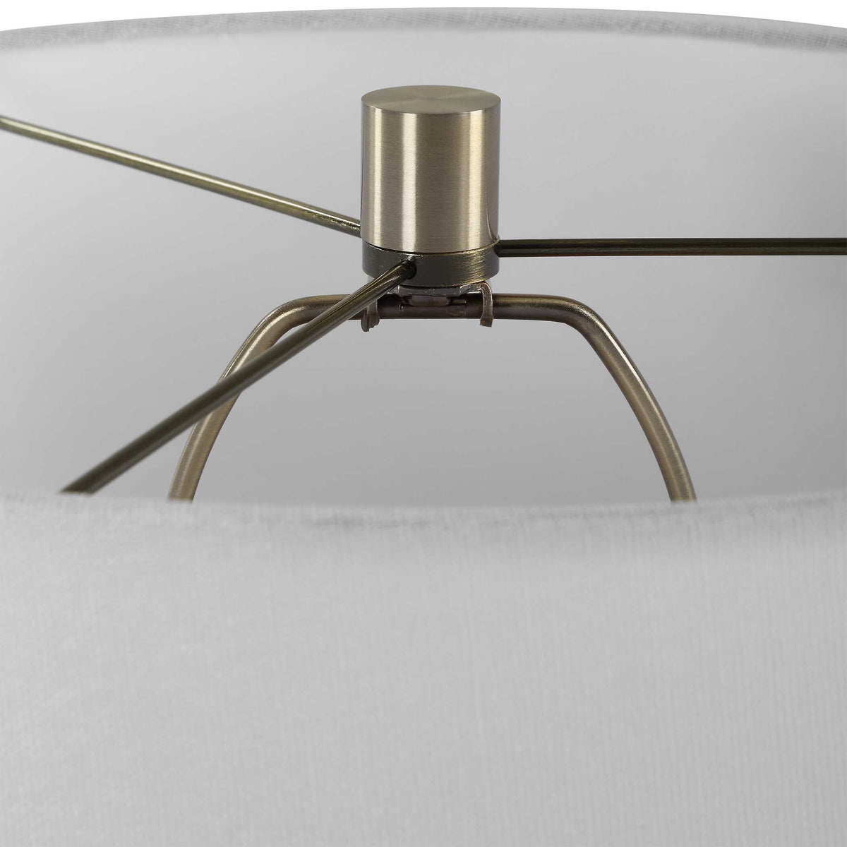 Foster Black Glaze Table Lamp - Ornate Home