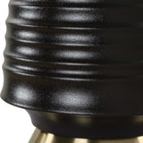 Foster Black Glaze Table Lamp - Ornate Home