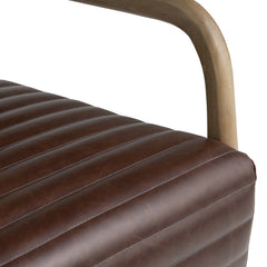 Foster Brown/Brown Accent Chair - Ornate Home