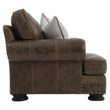 Foster Brown Leather Chair - Ornate Home