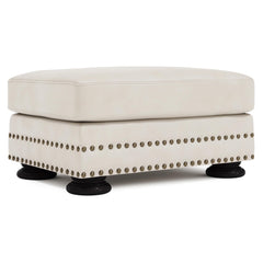 Foster Brown Ottoman - Ornate Home