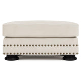 Foster Brown Ottoman - Ornate Home