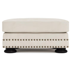 Foster Brown Ottoman - Ornate Home