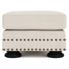 Foster Brown Ottoman - Ornate Home
