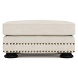 Foster Brown Ottoman - Ornate Home