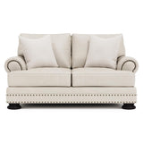 Foster Cream Loveseat - Ornate Home