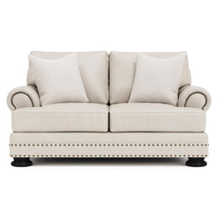 Foster Cream Loveseat - Ornate Home