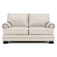 Foster Cream Loveseat Without Pillows - Ornate Home