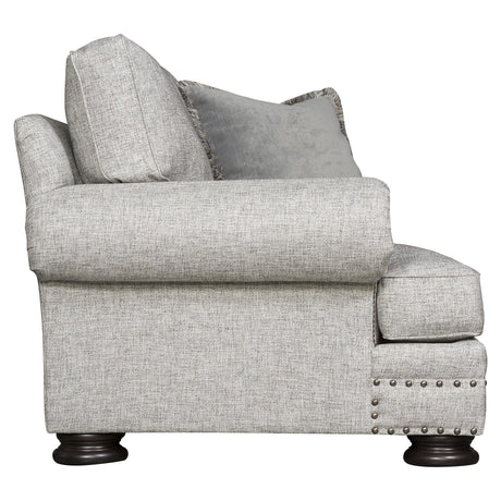Foster Grey Fabric Chair - Ornate Home