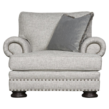 Foster Grey Fabric Chair - Ornate Home