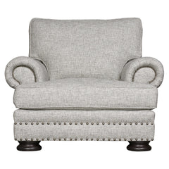 Foster Grey Fabric Chair - Ornate Home
