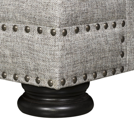 Foster Grey Fabric Chair - Ornate Home