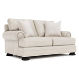 Foster Ivory Loveseat Without Nails - Ornate Home