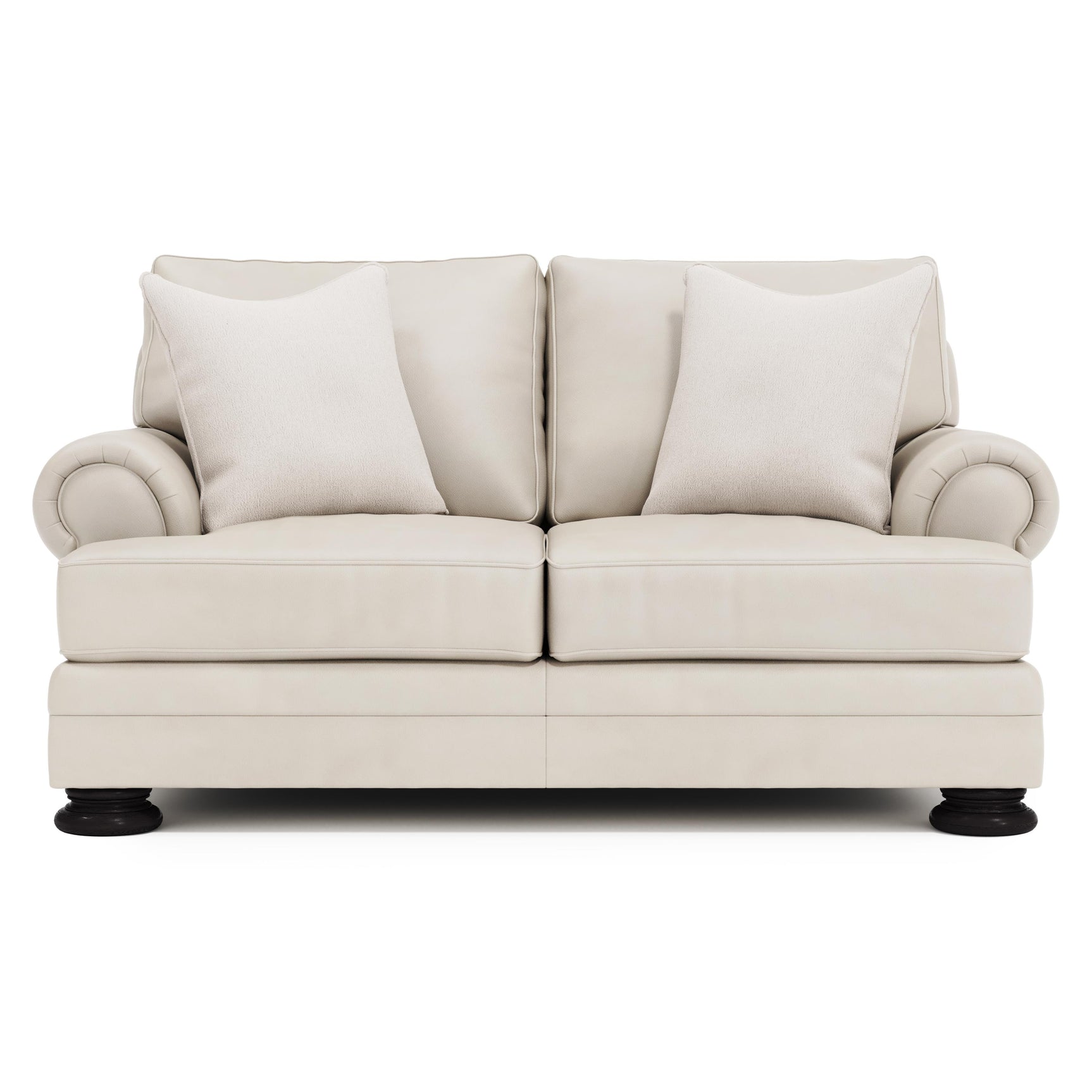 Foster Ivory Loveseat Without Nails - Ornate Home