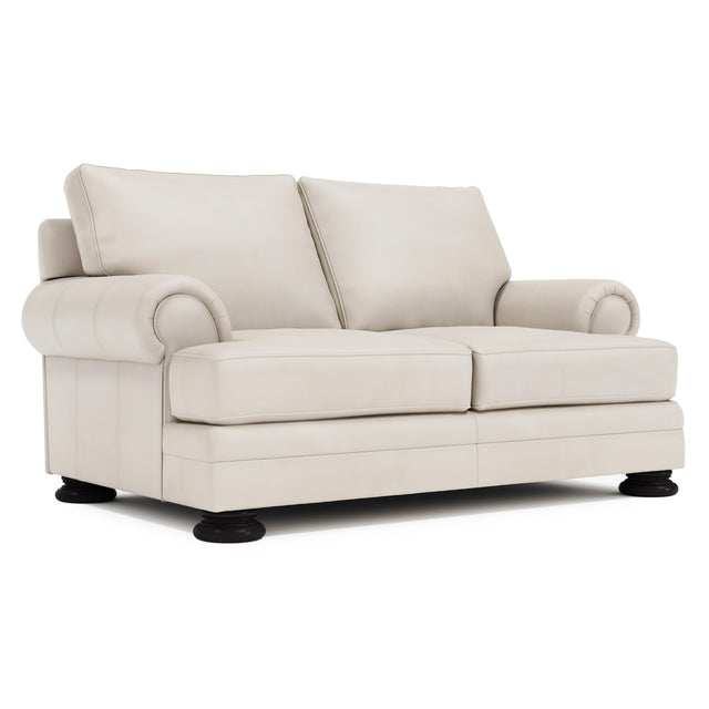 Foster Ivory Loveseat Without Pillows & Nails - Ornate Home