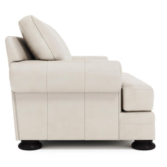 Foster Ivory Loveseat Without Pillows & Nails - Ornate Home