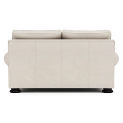 Foster Ivory Loveseat Without Pillows & Nails - Ornate Home