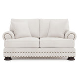 Foster Mocha Loveseat - Ornate Home