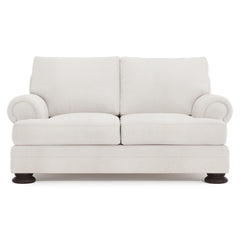 Foster Mocha Loveseat Without Pillows & Nails - Ornate Home