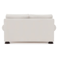 Foster Mocha Loveseat Without Pillows & Nails - Ornate Home
