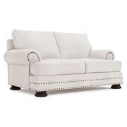Foster Mocha Loveseat Without Pillows - Ornate Home
